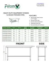 Falcon Food Service ESS-3024-304HD - Item 232691